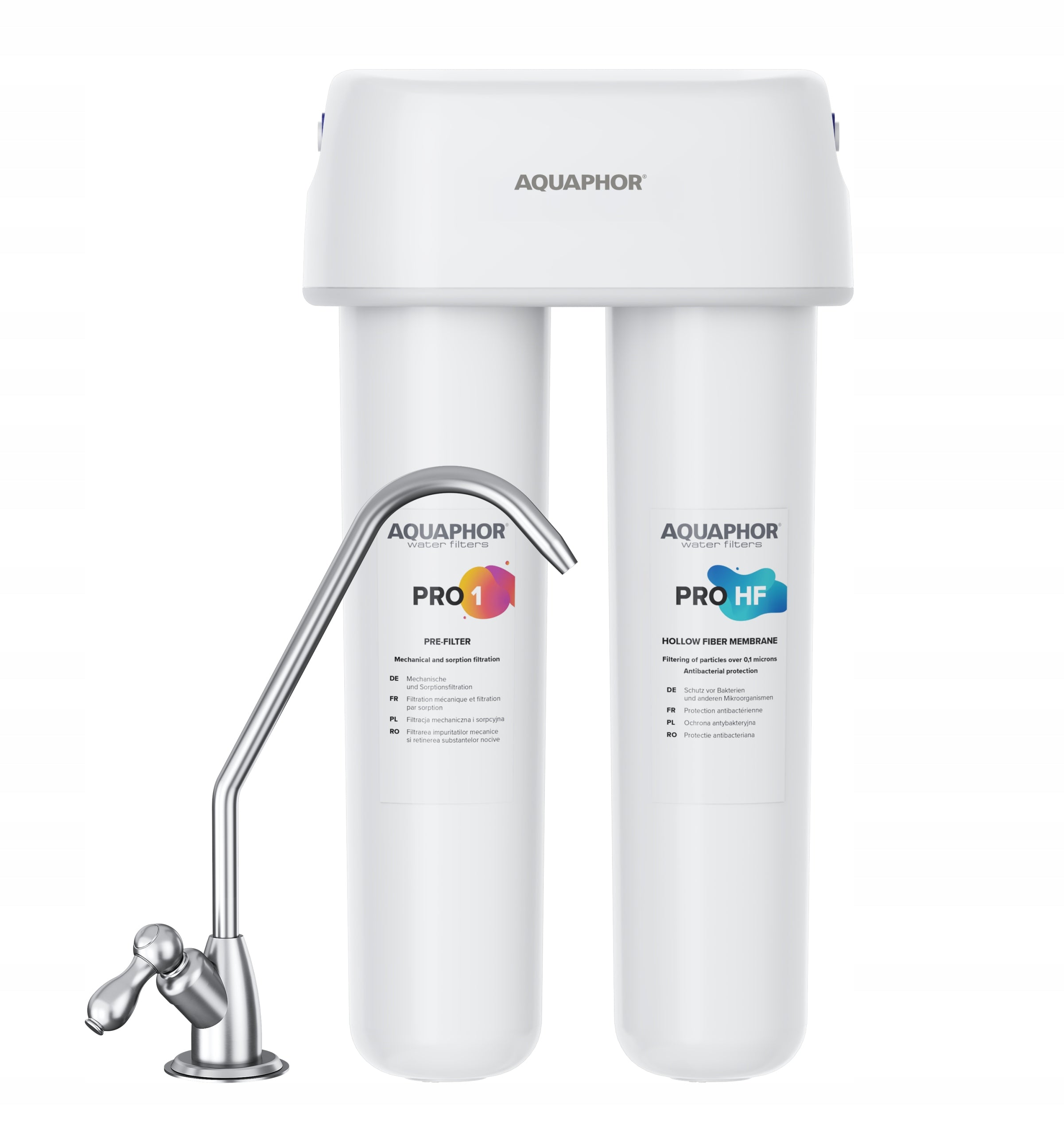 Under-sink filter Aquaphor Duo HF Pro filter Packaging status original