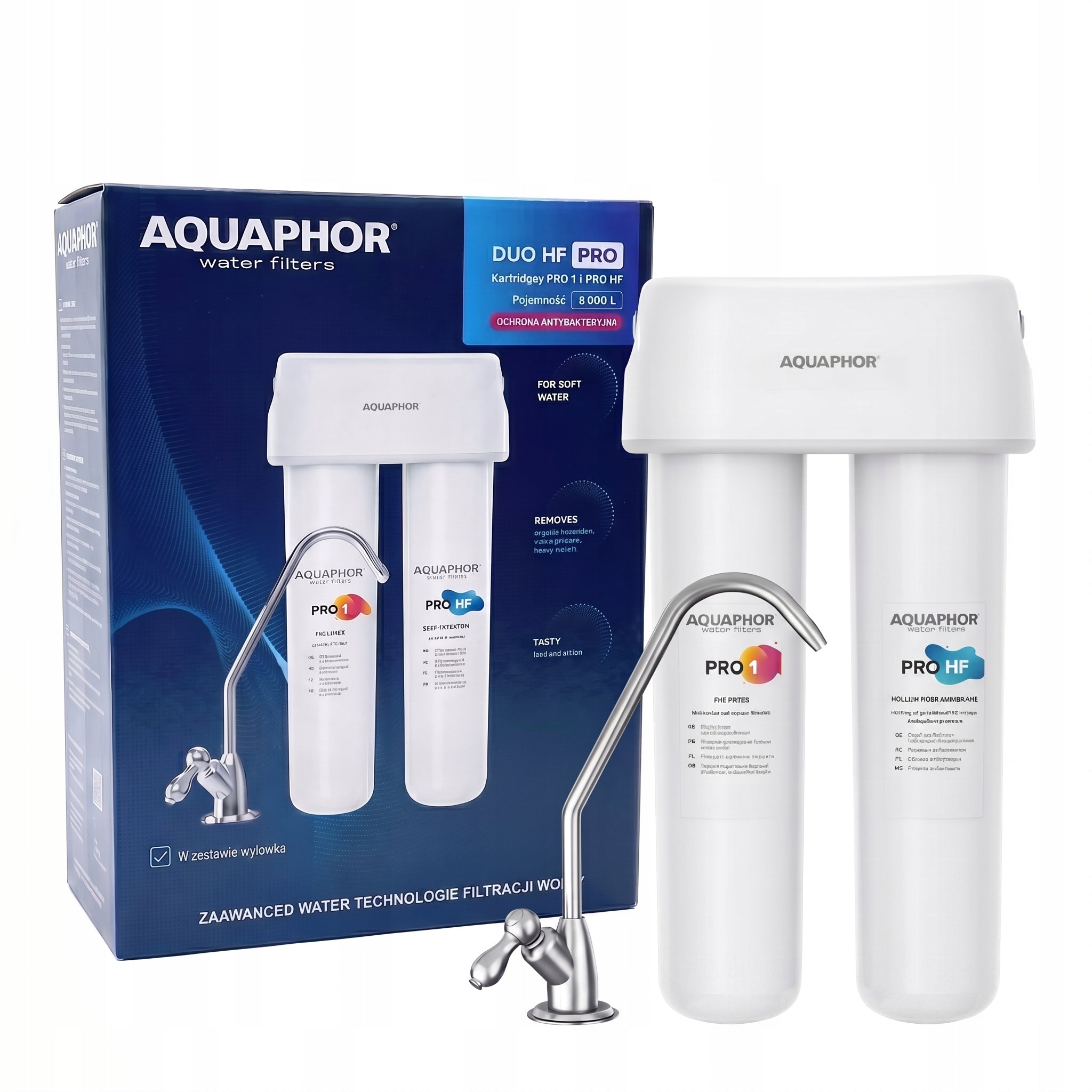 Under-sink filter Aquaphor Duo HF Pro filter