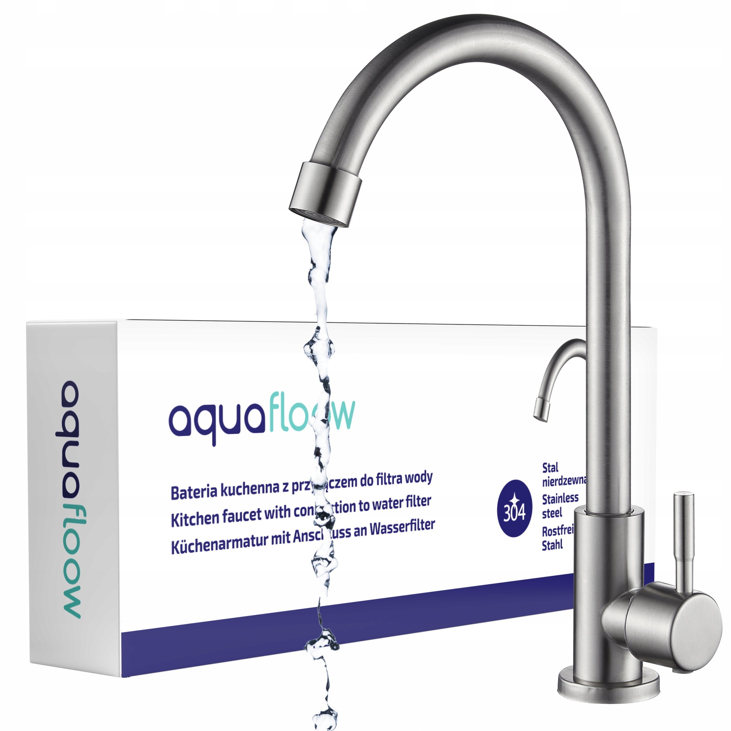Under-sink filter system Aquafloow tap water faucet Set Manufacturer code ZESTAW_AF20
