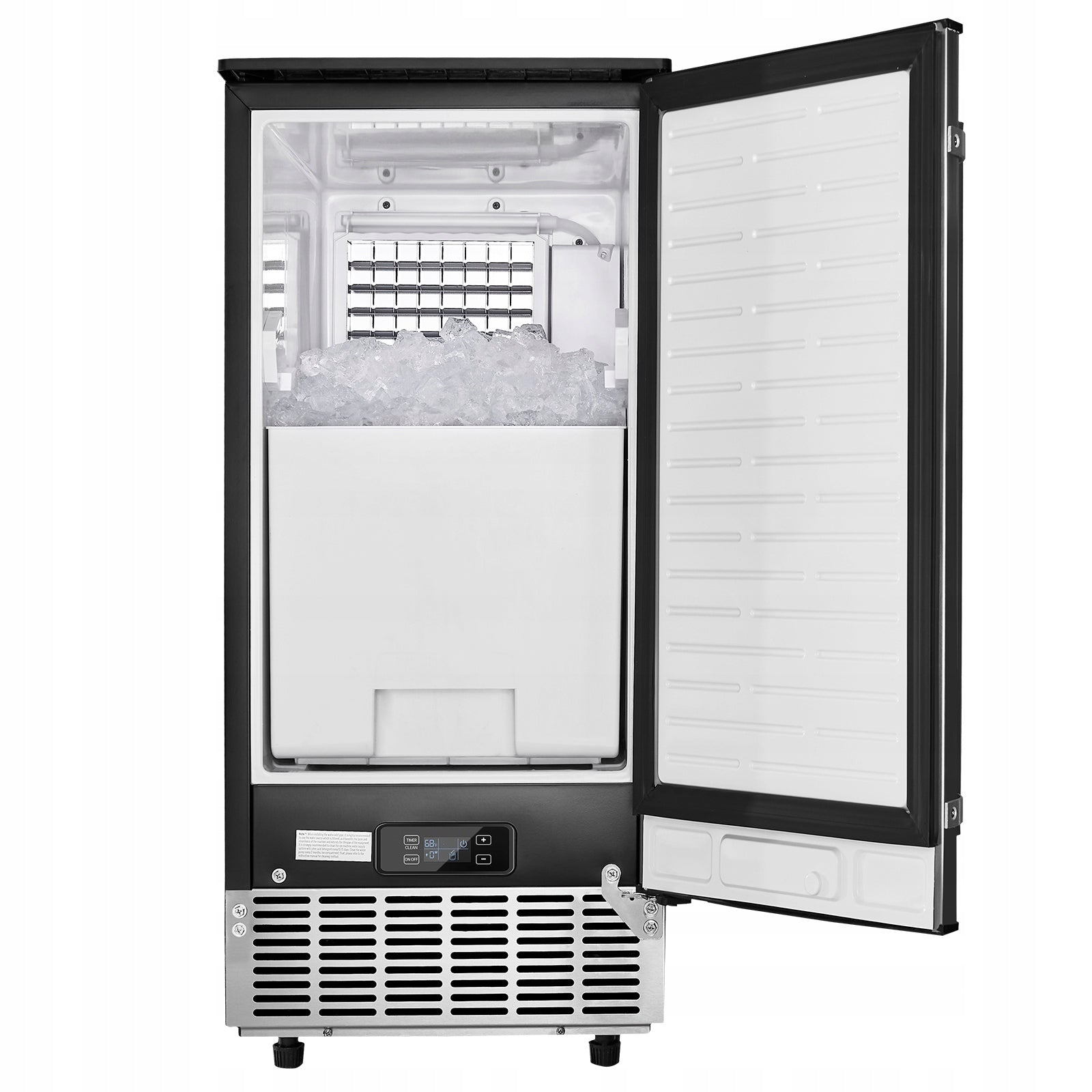 Undercounter Ice Maker 80 Lbs/Day Built-in Ice Machine with Reversible Door EAN (GTIN) 197988646440