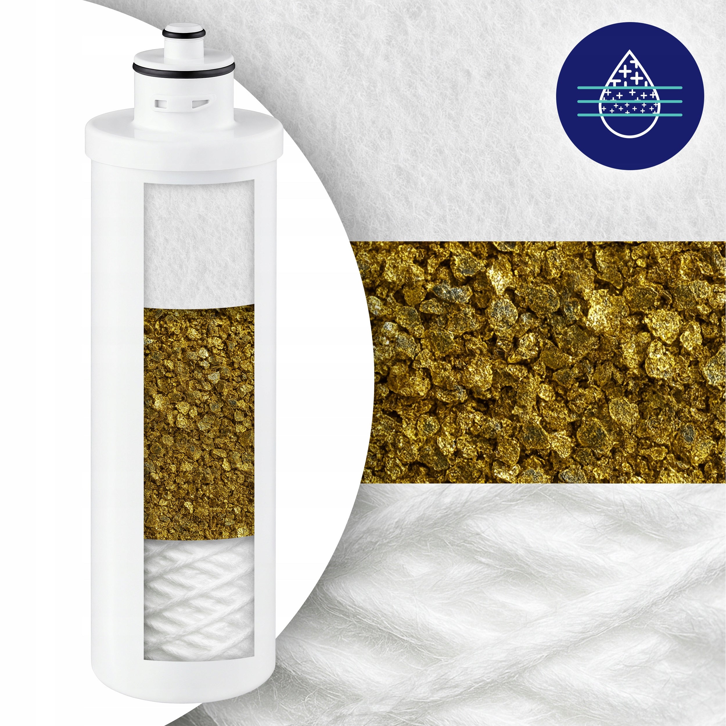 Undersink filter AquaFloow REDOX three-layer filtration installation protection Packaging status original