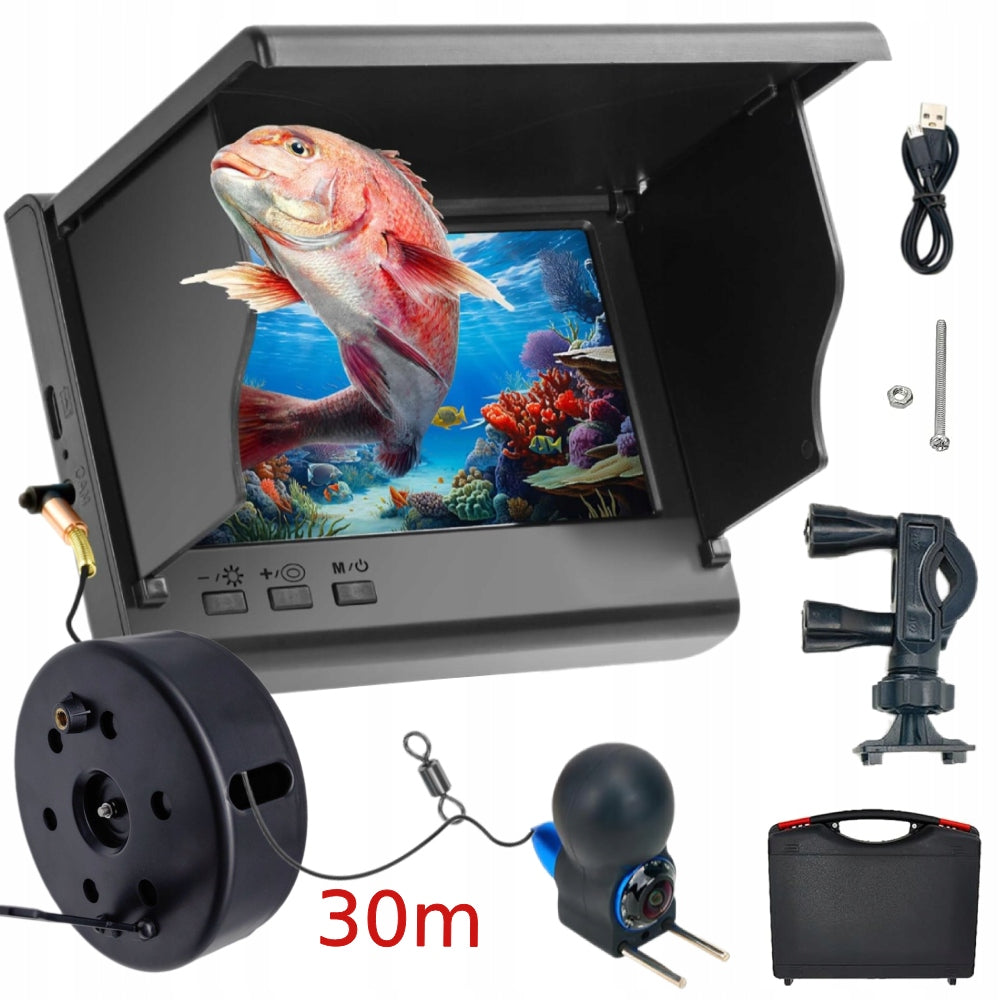 Underwater Fishing Camera, 4.3" LCD, HD Lens, 30m,for Ice,Lake,Boat Fishing Manufacturer code SPDYXJ-30M