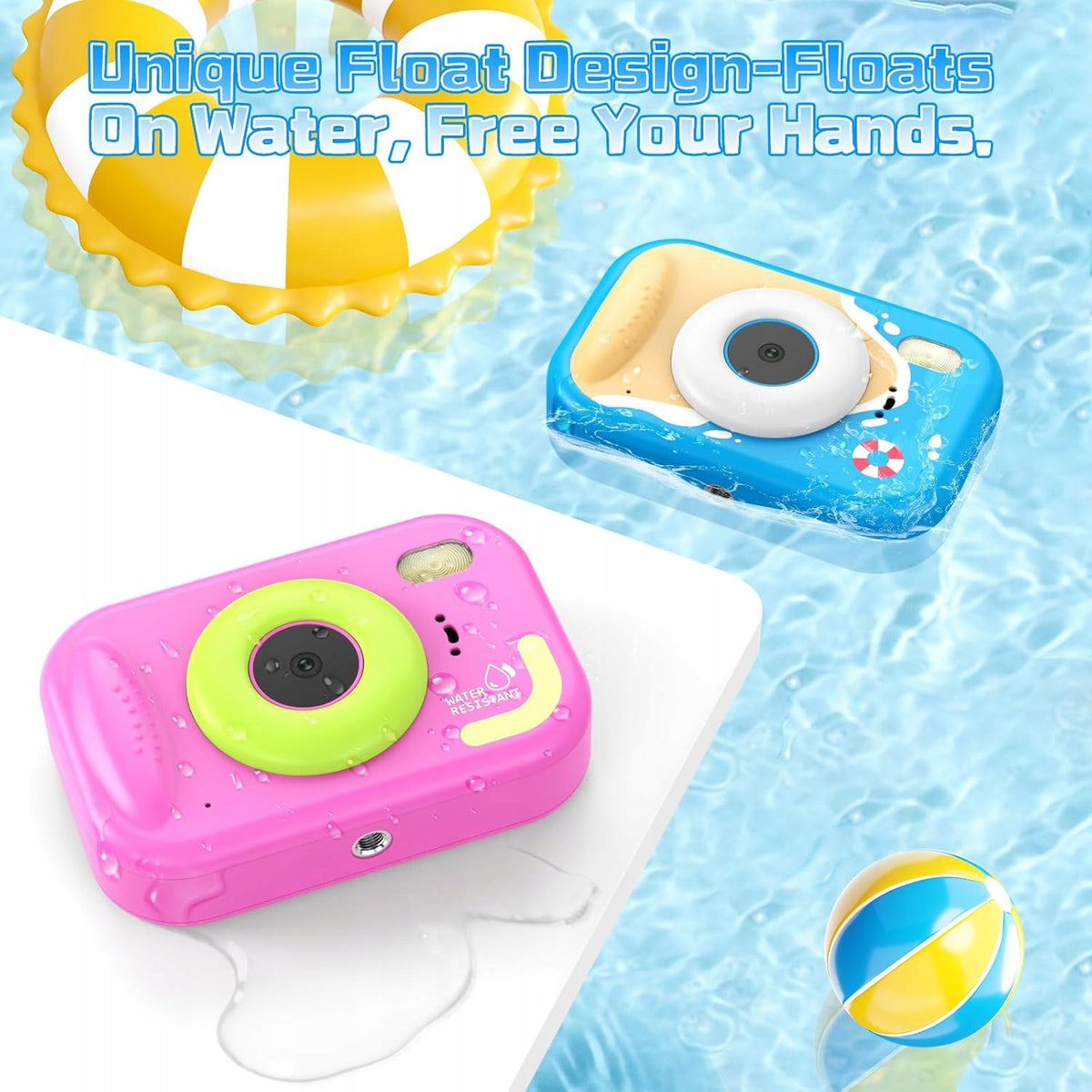 Underwater camera, 48 MP, children's, 10 m, waterproof, digital Brand no brand