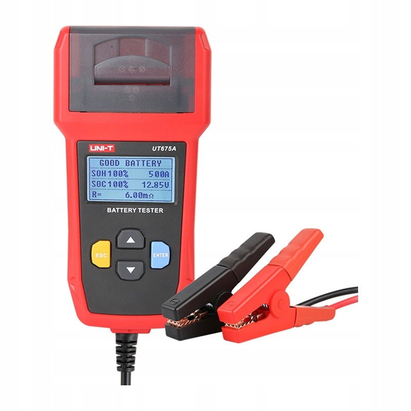 Uni-T UT675A Battery Tester 12V 24V Battery Meter With Printer Function