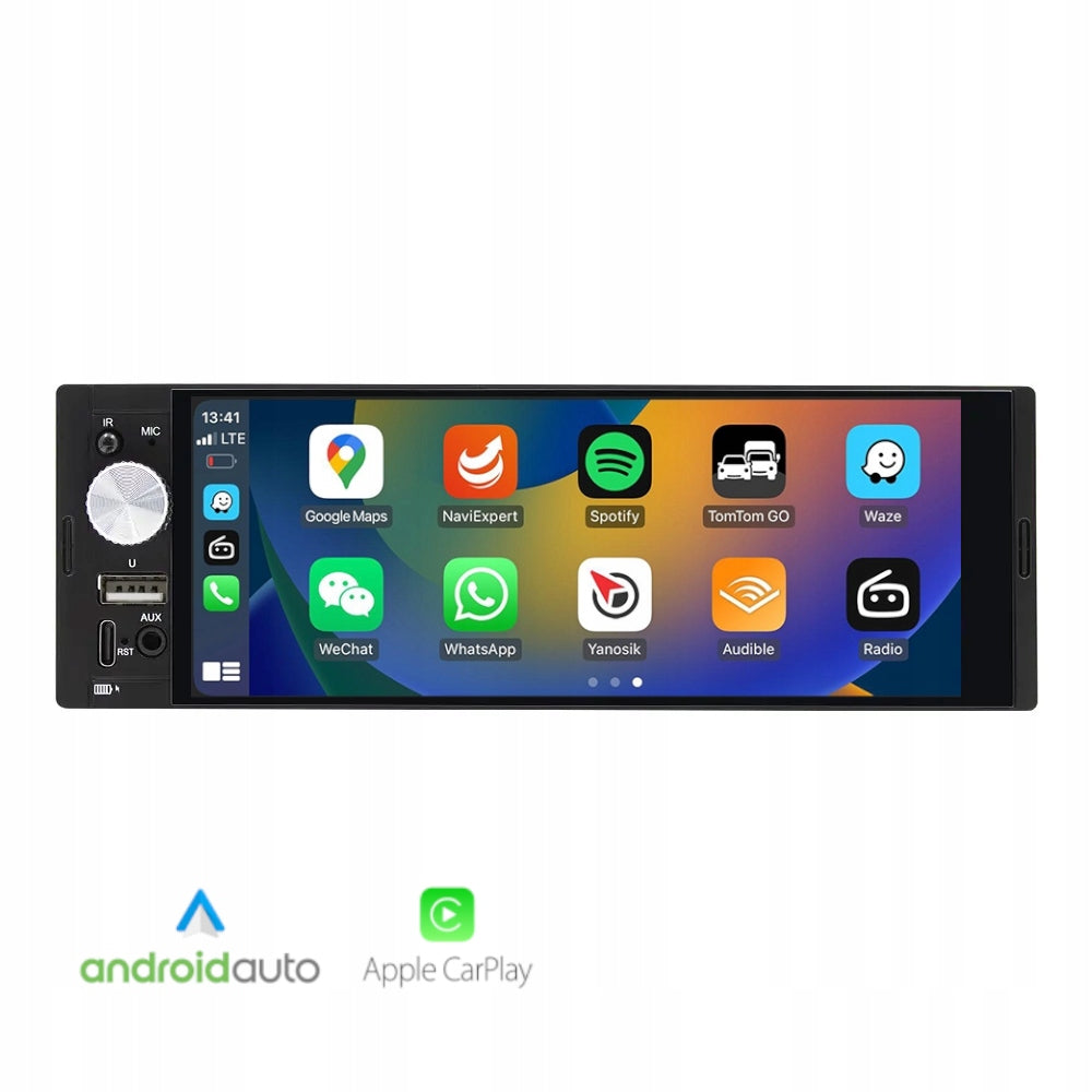Universal 1DIN Android Auto Carplay Bluetooth Touch Car Radio Manufacturer code Dotykowy ekran Android Auto Carplay Bluetooth