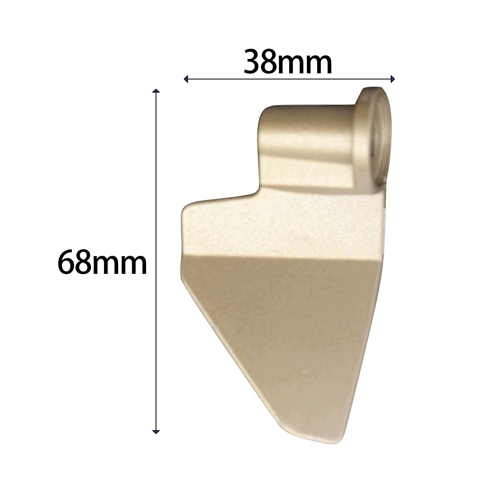 Universal Bread Maker Mixing Paddle ABS Kneading Blade Nonstick 68x34x38mm Packaging status original