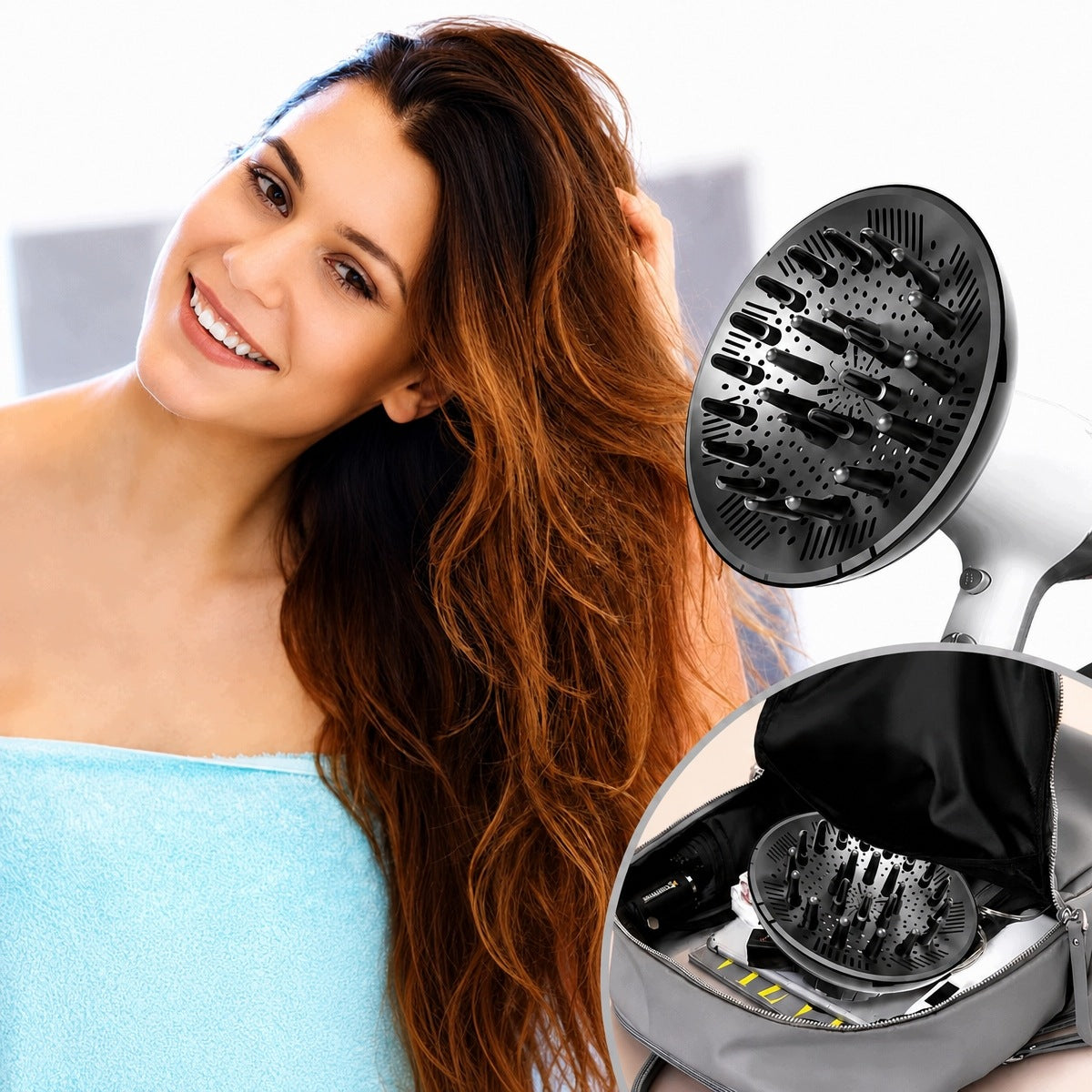 Universal Dryer Diffuser BLACK COMPACT Brand no brand