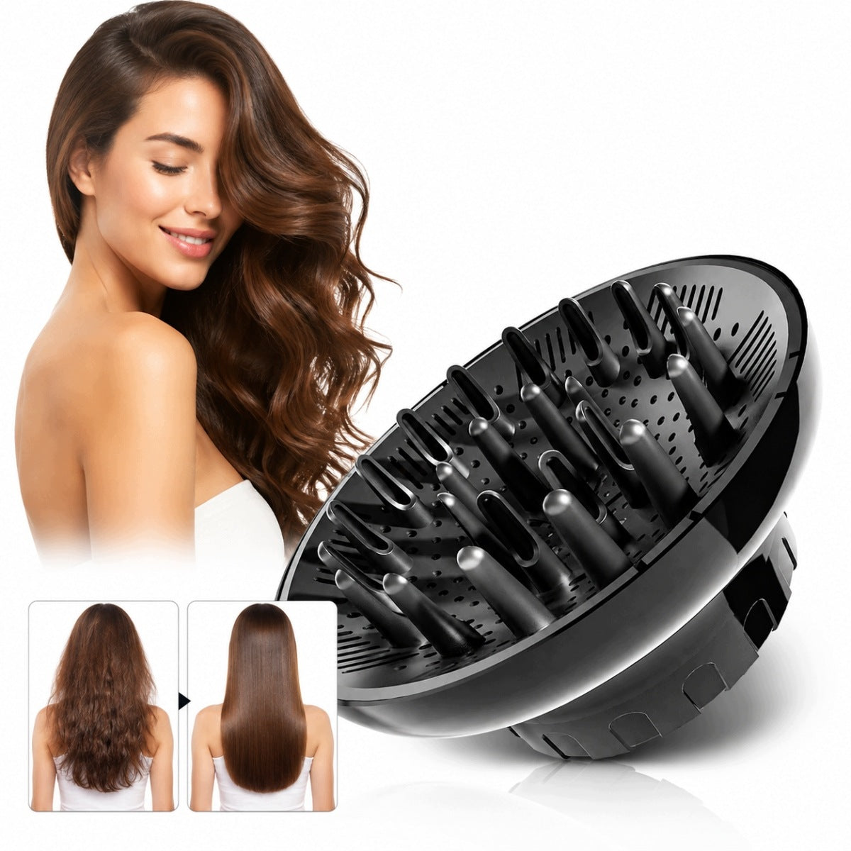 Universal Dryer Diffuser BLACK COMPACT