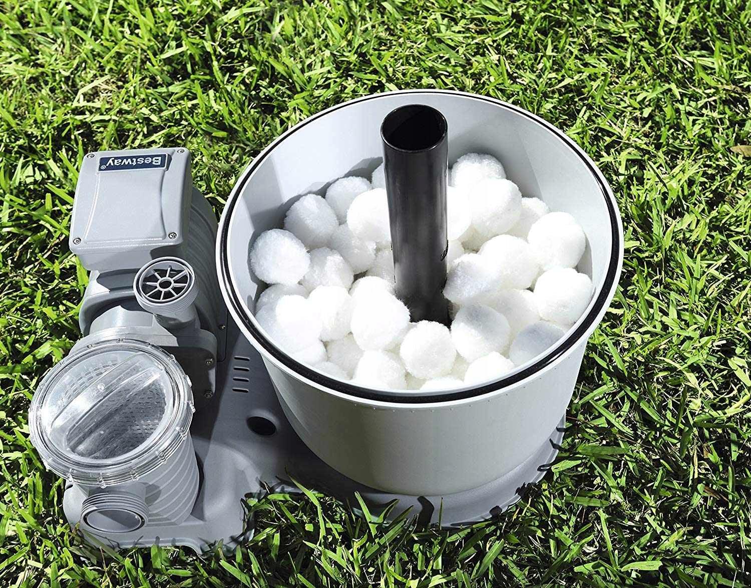 Universal Filter Balls Filter Pump Swimming Pool AQUALOON 700g = 25kg Sand Manufacturer code KT2203-5
