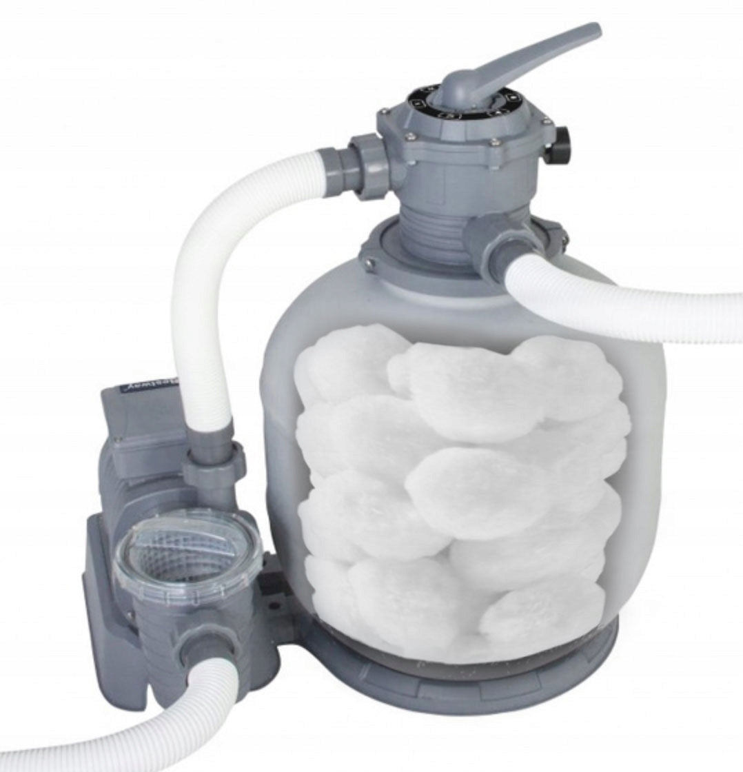 Universal Filter Balls Filter Pump Swimming Pool AQUALOON 700g = 25kg Sand