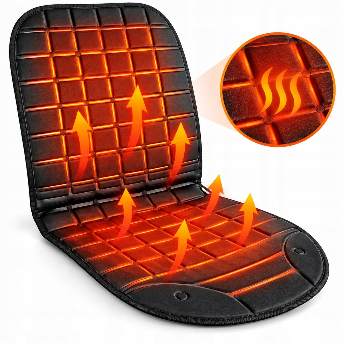 Universal HEATING MAT FOR ARMCHAIR heating chair 12V 2 MODES EINPARTS