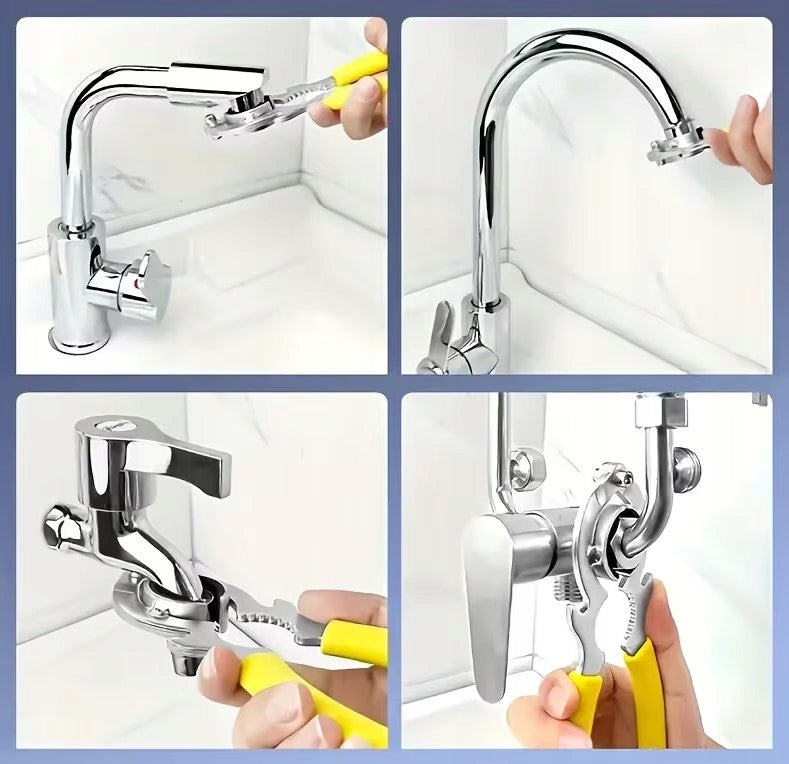 Universal Hydraulic Pipe Faucet Wrench Pliers Brand M-import