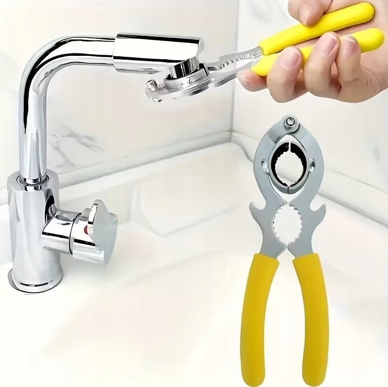 Universal Hydraulic Pipe Faucet Wrench Pliers Length 18 cm