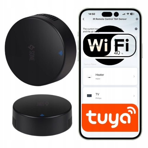 Universal IR Remote Control WiFi Tuya Smart IR TV Controller Climate Temperature