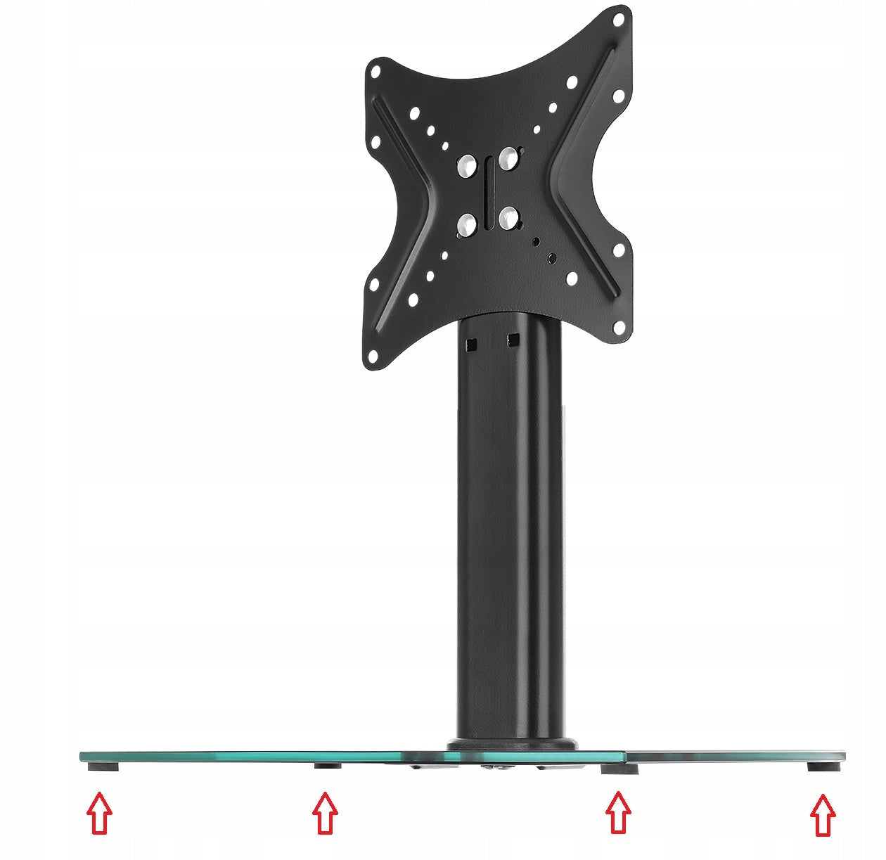 Universal Monitor TV Stand Holder 13-42 Inch Foot Leg Under TV Manufacturer code GT-320 Stojak TV Podstawa do telewizora