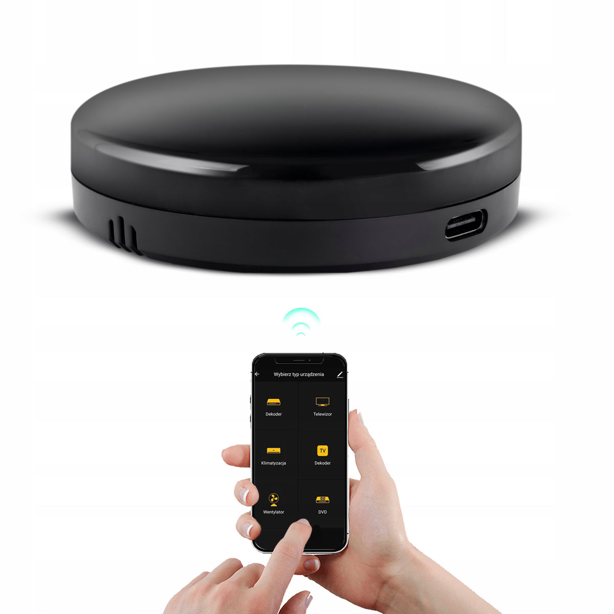 Universal Remote Control Gate Control Panel Smart Home Tuya WIFI 433Mhz IR Transmitter