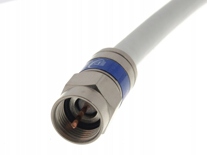 Universal cable length 10,0m terminated with F plug + antenna tips Packaging status original