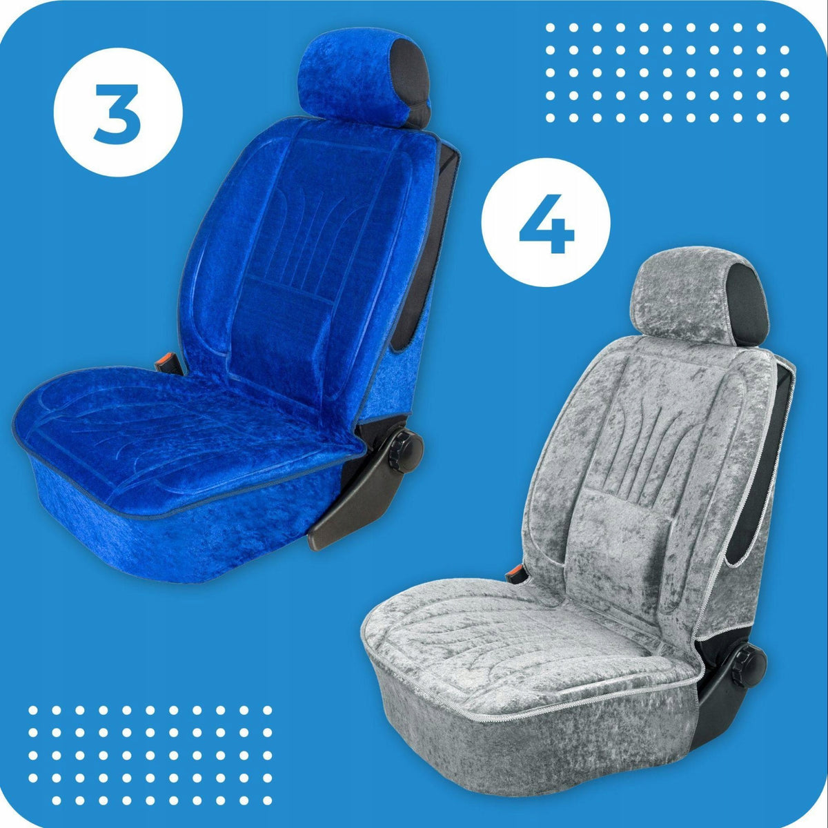 Universal cover for front ergonomic seat XL Atra 60x110 cm Manufacturer code U431253