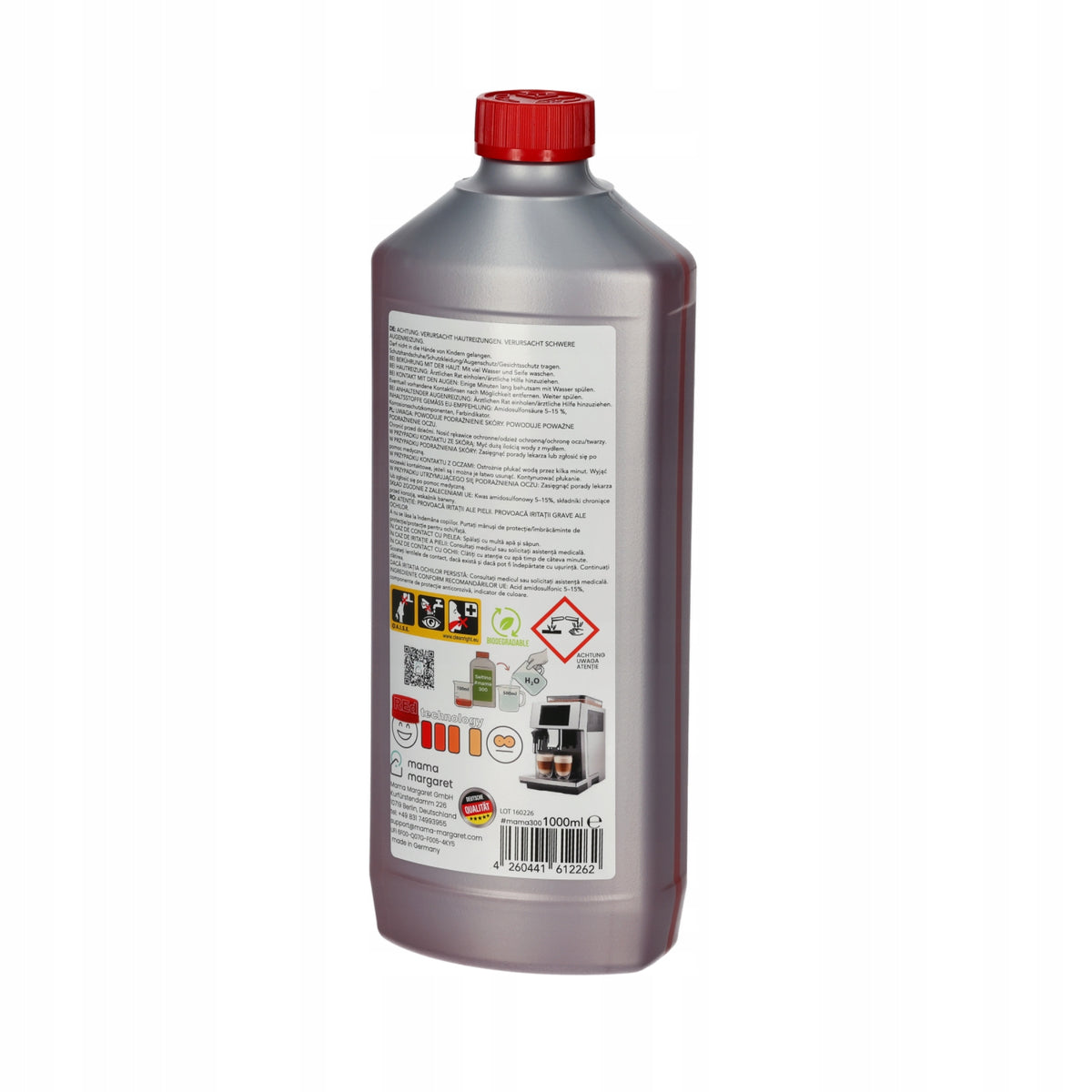 Universal descaler for Seltino Decalcifier 1000ml TOP quality Manufacturer code 4260441612262