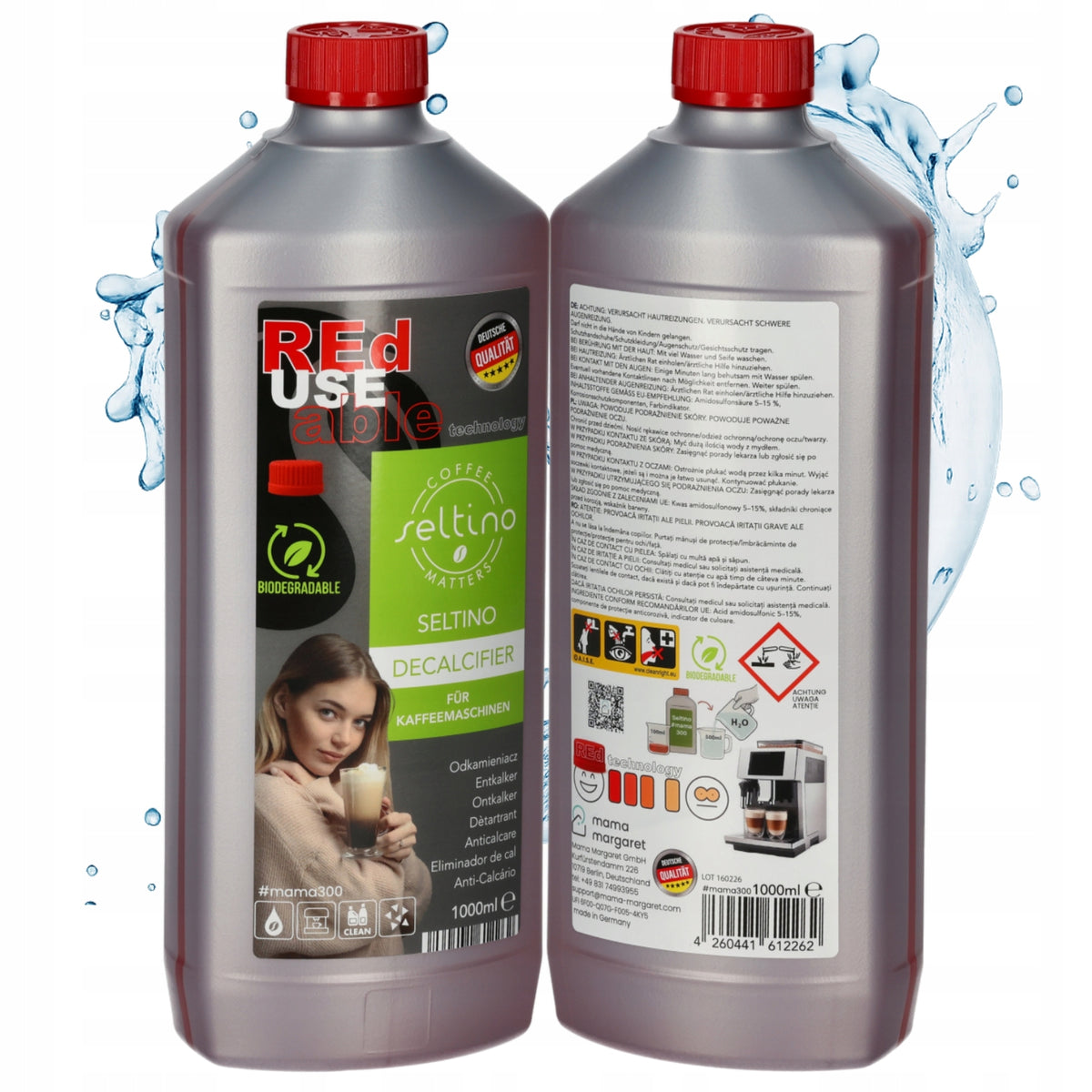Universal descaler for Seltino Decalcifier 1000ml TOP quality