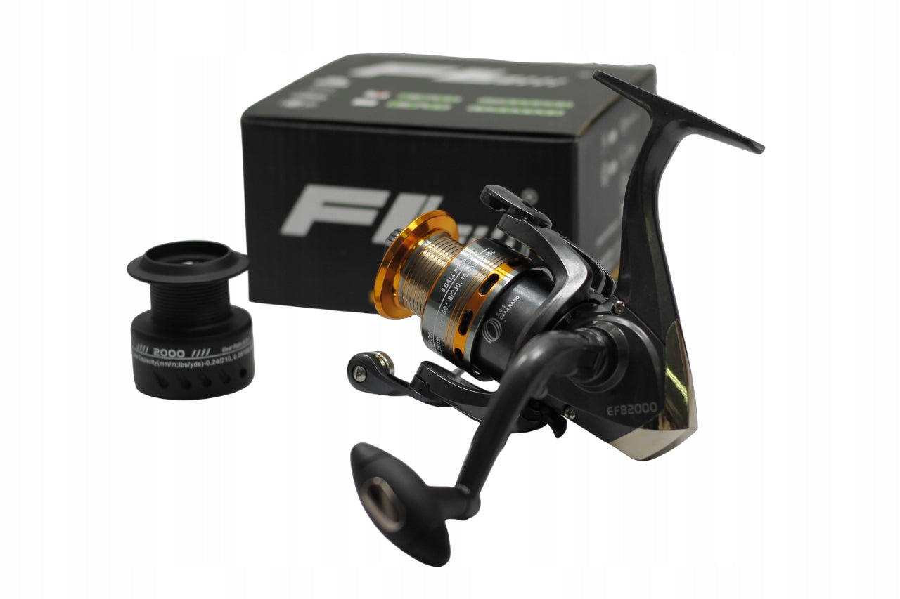 Universal reel FL EFB 3000 6 bearings + spool SPINNING Float Ground Manufacturer code KOŁWROTEK WĘDKARSKI EFB 3OOO NA WĘDKĘ