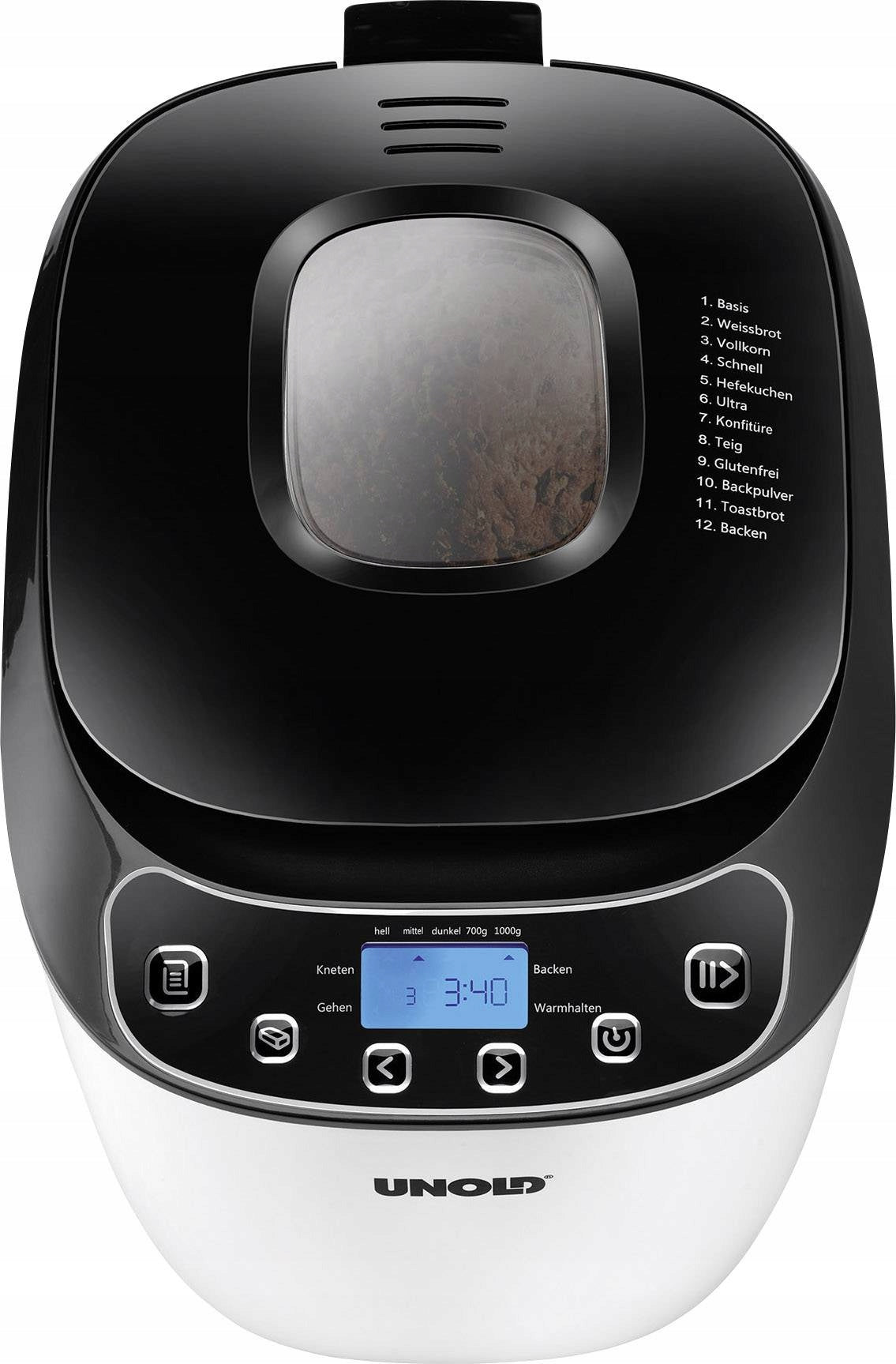 Unold 68010 Bread Maker EAN (GTIN) 4011689680106