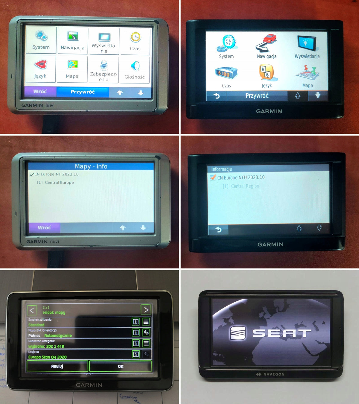 Update Map Garmin Navigon Speed Cameras ONLINE Manufacturer code Garmin Navigon