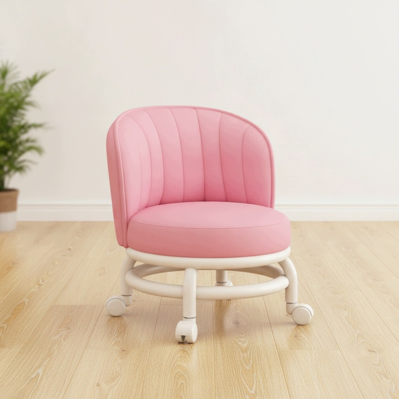 Upholstered Chair with Casters Rolling Accent Chair with Wheels Cushioned Medical device type accessories for a medical device or a product without an intended medical purpose