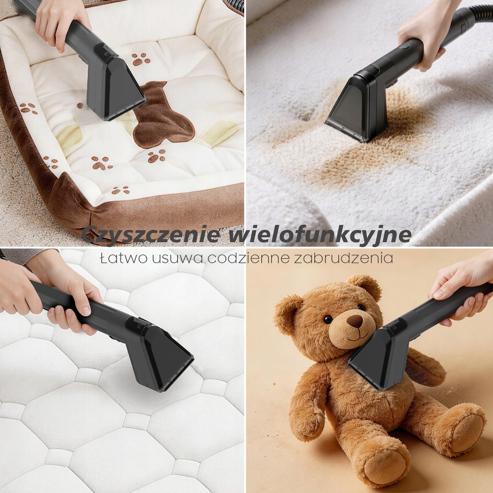 Upholstery Carpet Cleaner, 6,3m Wide Working Range, Compact design Manufacturer code V8289