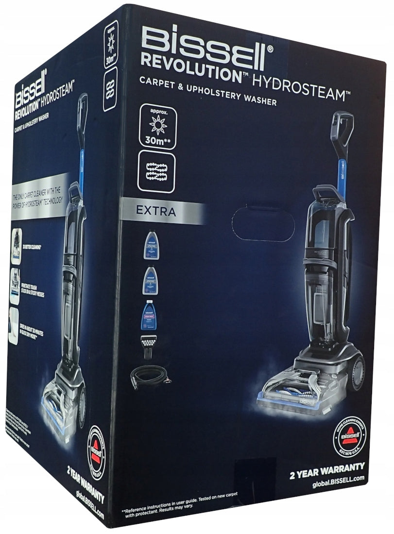Upholstery Carpet Vacuum Cleaner Bissell 1300W Hydrosteam Packaging status original