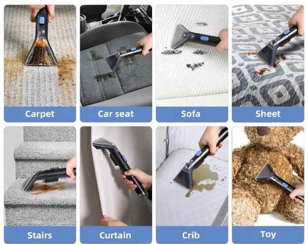 Upholstery Washing Vacuum Cleaner Slevoo AU-C003 450W + Washing Liquid R15 Brand no brand