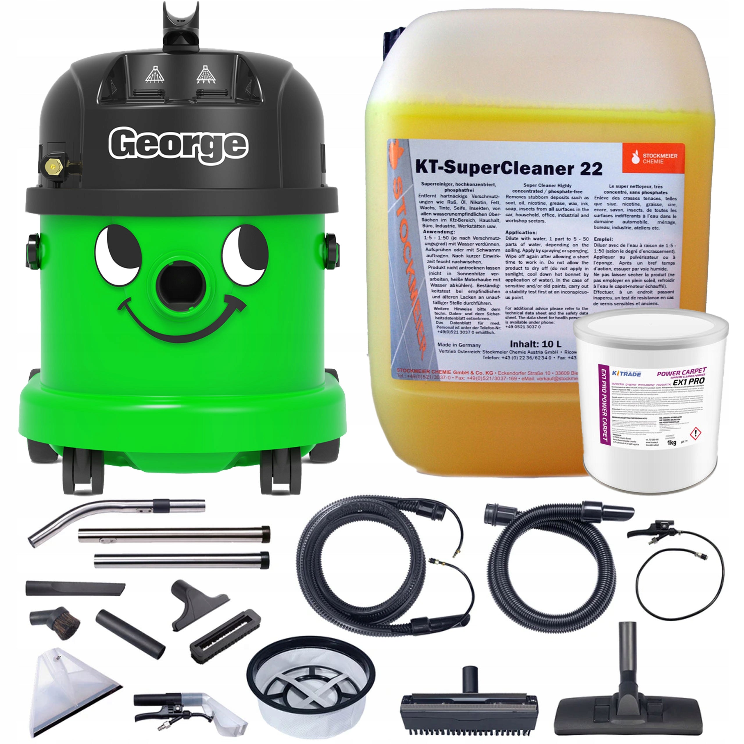 Upholstery and carpet vacuum cleaner Numatic George GVE370 KT22 10L