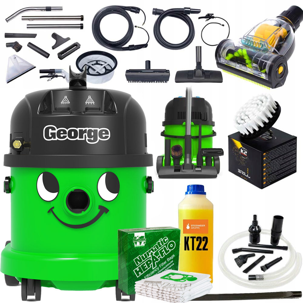 Upholstery washing vacuum cleaner Numatic George GVE370 – Detailing PRO Kit