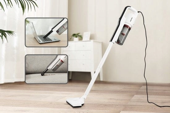 Upright Handheld Corded Vacuum Cleaner 600W 2in1 Strong White Manufacturer code GL-VC1600W
