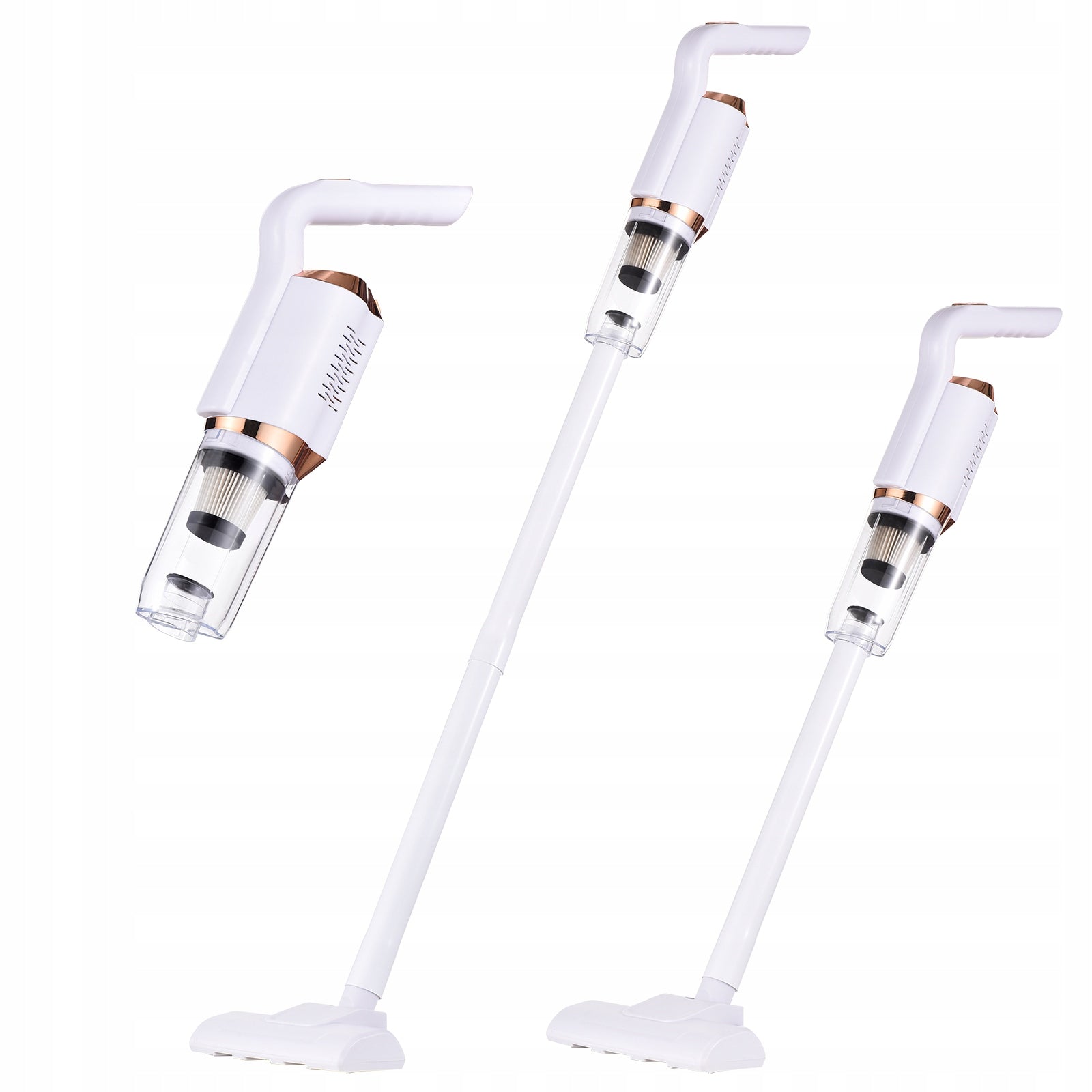 Upright Vacuum Cleaner 3in1 Cordless Upright Vacuum Cleaner 8,5 KPA 120W white