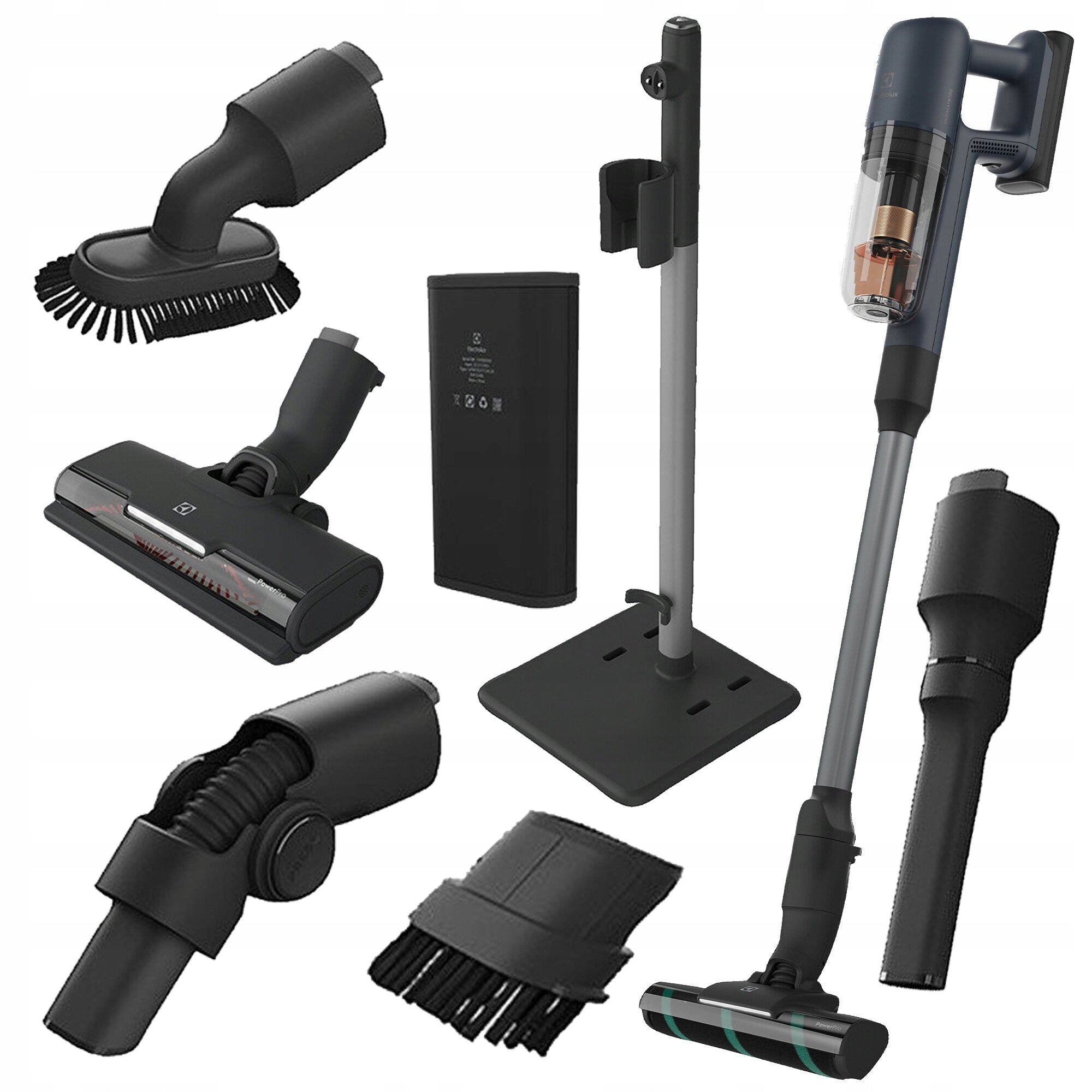 Upright Vacuum Cleaner Electrolux EP71U142XN Turbo Drive 50 min Led Brush Packaging status original