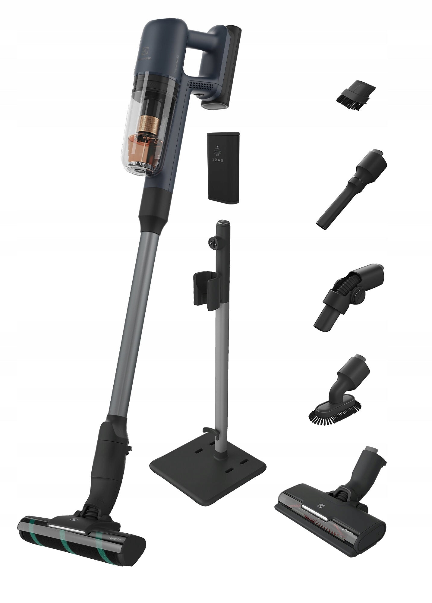 Upright Vacuum Cleaner Electrolux EP71U142XN Turbo Drive 50 min Led Brush