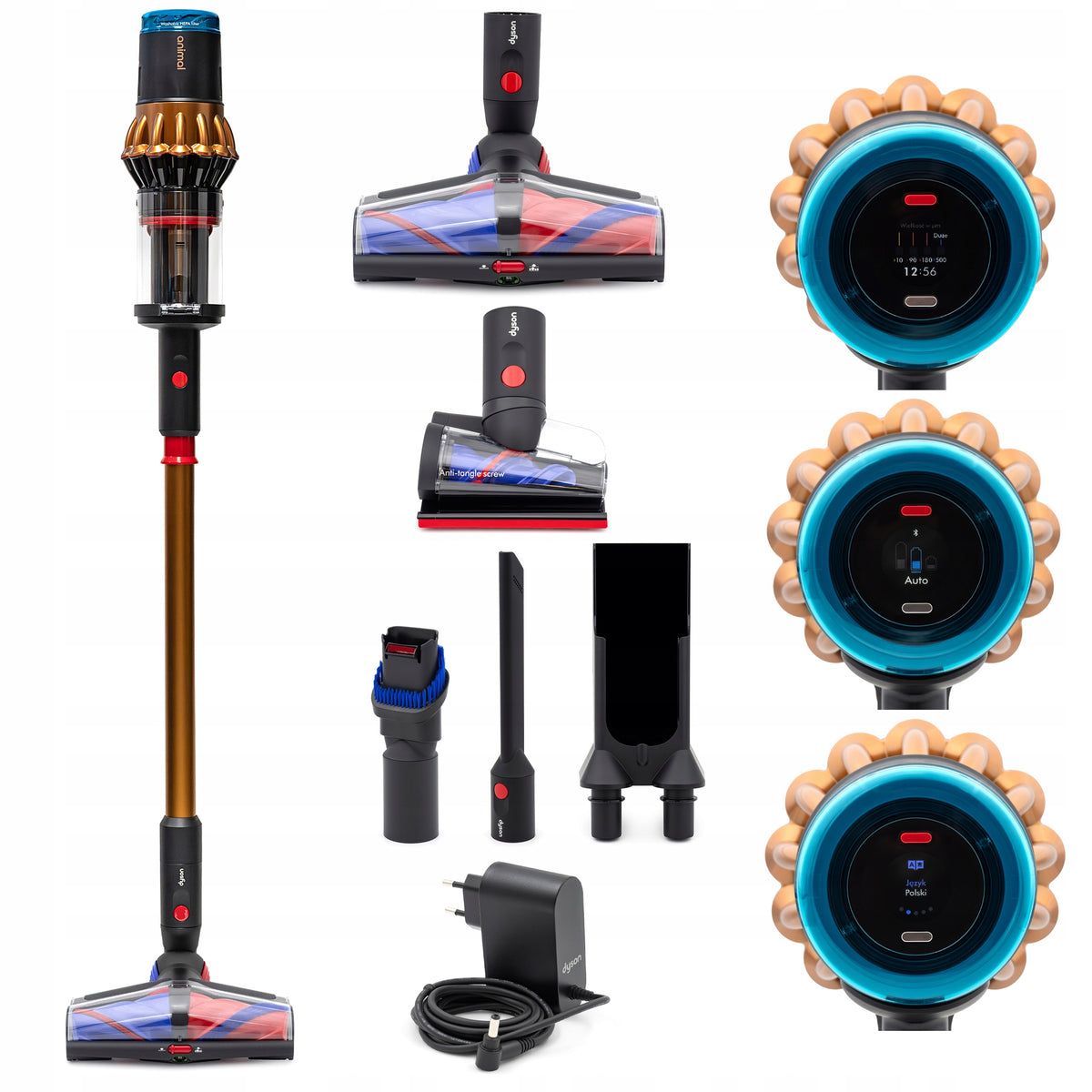 Upright cordless vacuum cleaner Dyson V16 Piston Animal 900W