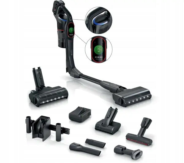 Upright vacuum cleaner Bosch Unlimited 10 ProPower BCS1051POW 100 min