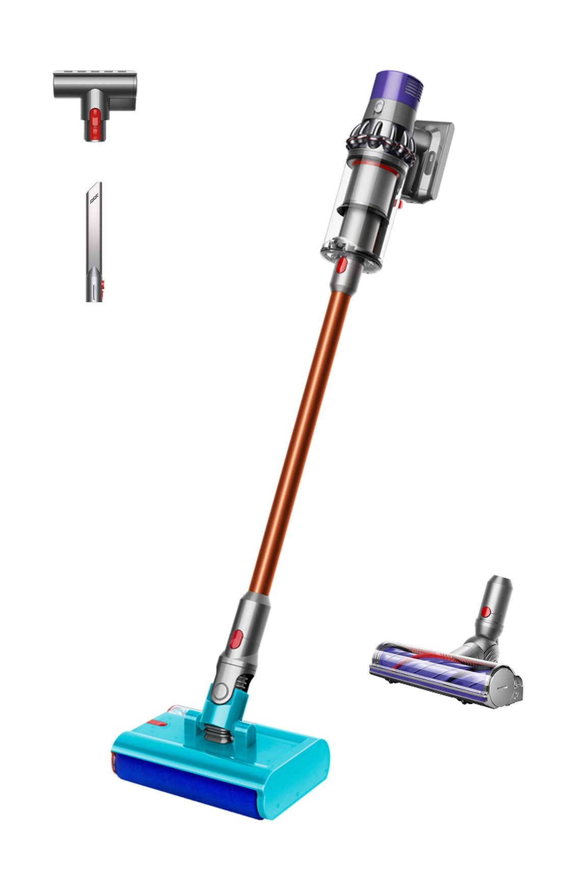 Upright vacuum cleaner Dyson V10 Submarine grey