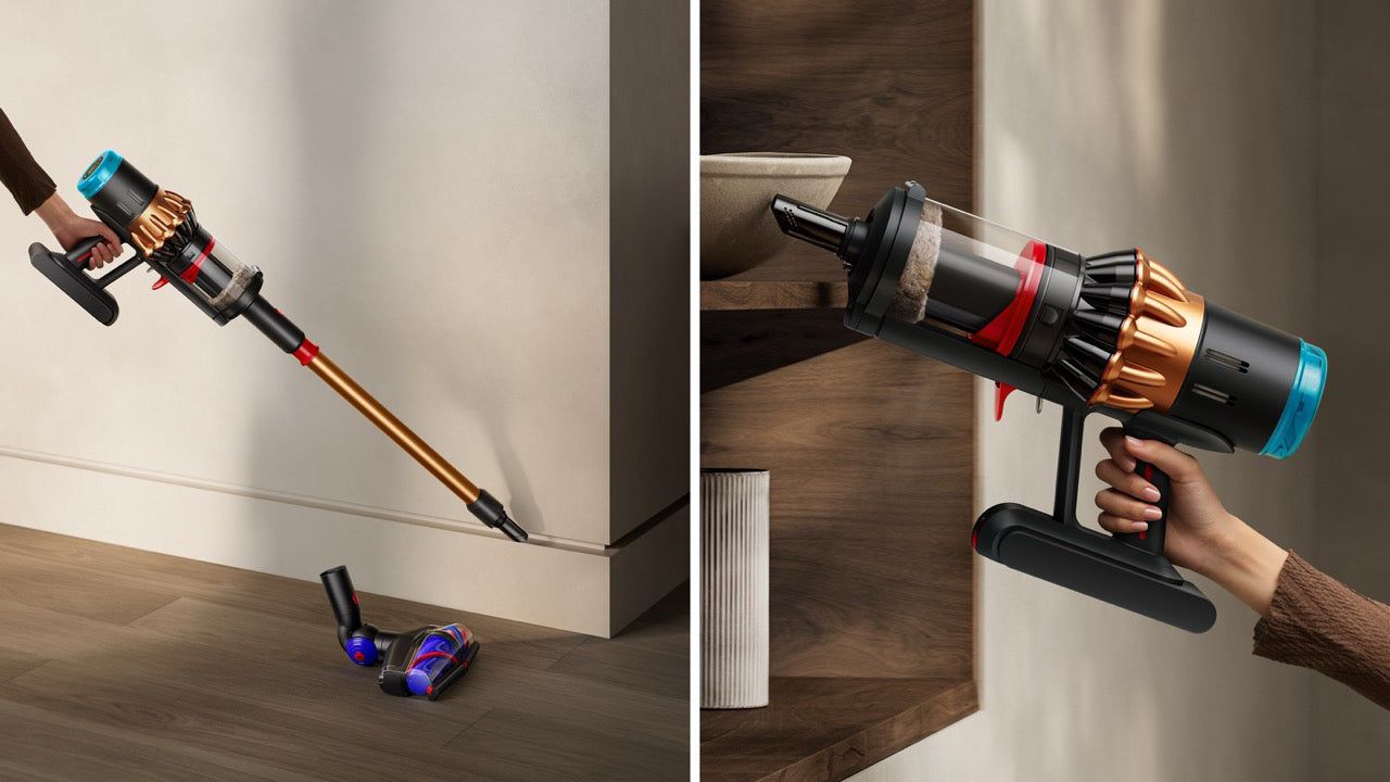 Upright vacuum cleaner Dyson V16 Piston Animal black Dust container volume 1.3 l