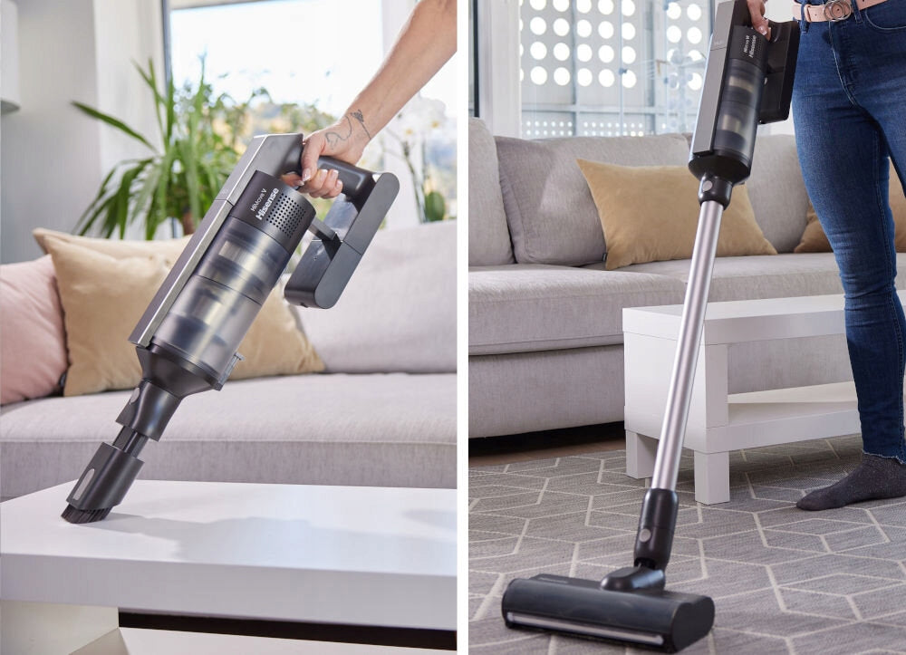 Upright vacuum cleaner HISENSE HVC646541A Anthracite Dominant color silver/gray