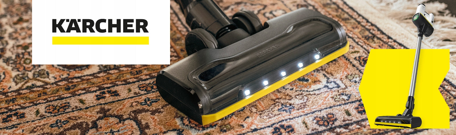 Upright vacuum cleaner Kärcher VC 6 Cordless ourFamily Pet white Manufacturer code 1.198-673.0
