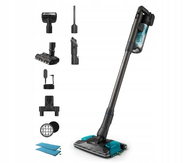 Upright vacuum cleaner Philips 8000 Aqua XC8155/01 80min Washing function