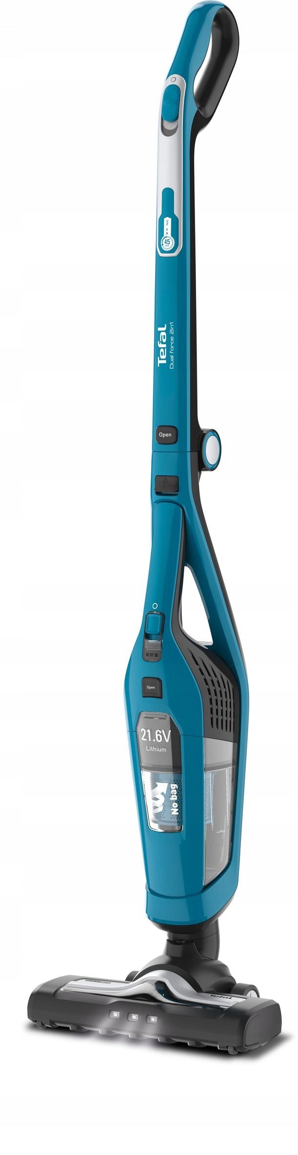 Upright vacuum cleaner Tefal Dual Force TY6751 blue Manufacturer code TY6751WO