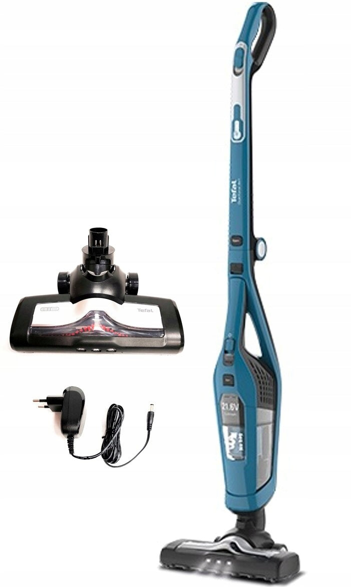 Upright vacuum cleaner Tefal TY6751 WO blue Dual Force Manufacturer code TY6751WO