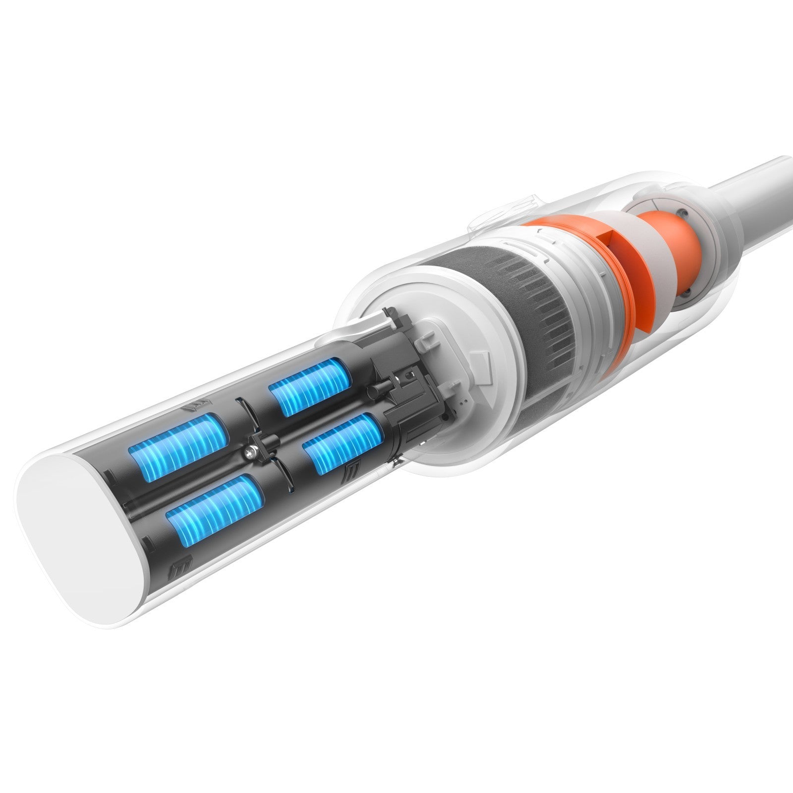 Upright vacuum cleaner Xiaomi Vacuum Cleaner P30 EU white Power supply rechargeable battery