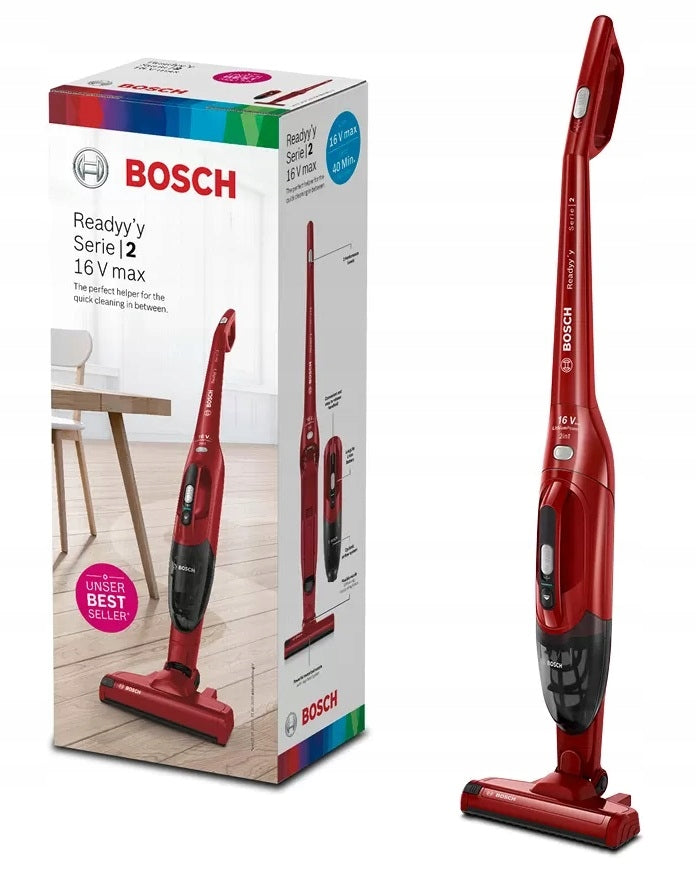 Upright vacuum cleaner, cordless. manual Bosch BCHF2BST Readyy 2IN1