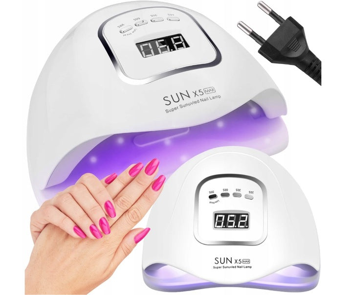 Uv Led Nail Lamp Strong for Gel Hybrid Sun X5 LCD Sensor Packaging status original