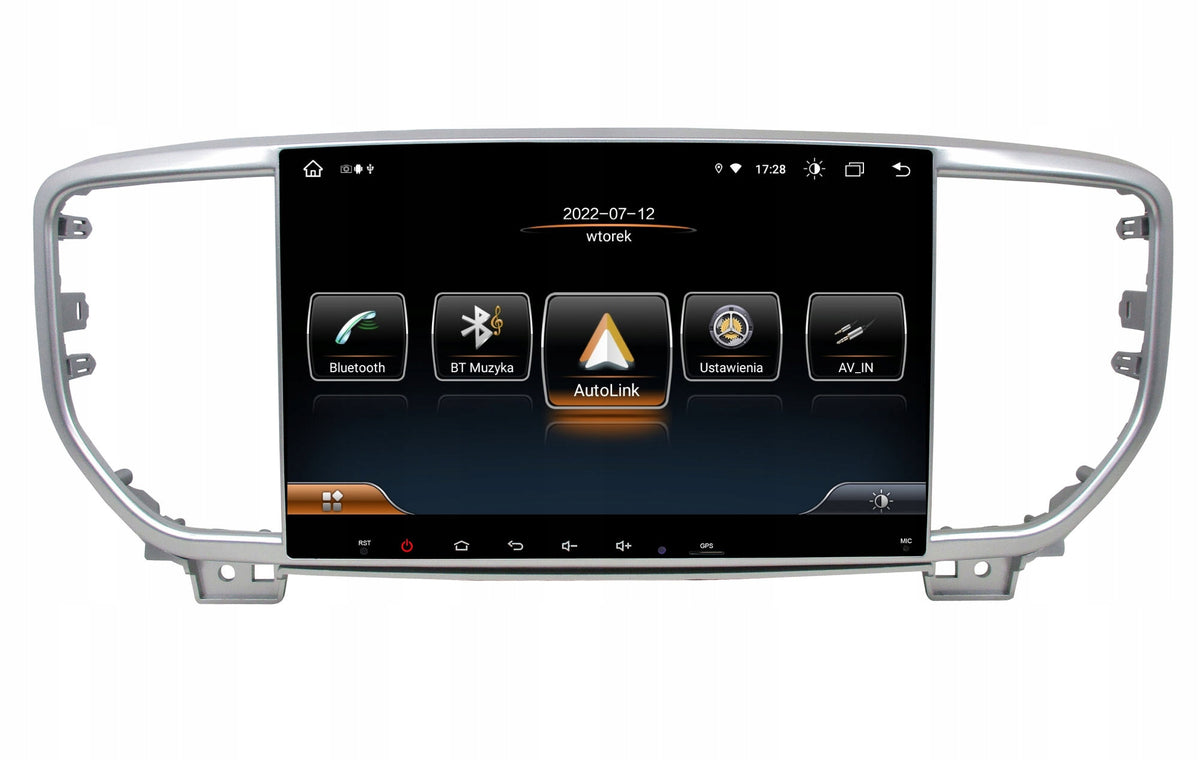 V&S IPS Radio Navigation Kia Sportage 2019 > Android Auto / CarPlay